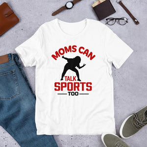 Sports Mom White Short-Sleeve Unisex T-Shirt