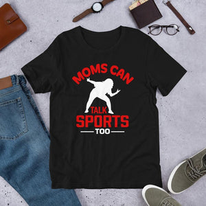 Sports Mom Black Short-Sleeve Unisex T-Shirt