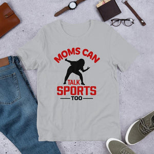 Sports Mom White Short-Sleeve Unisex T-Shirt